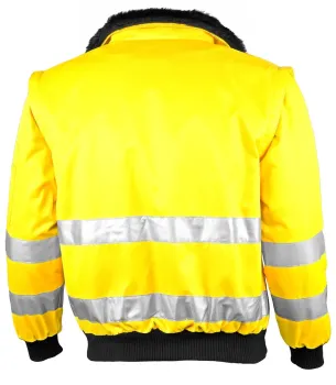 Warnschutz Pilotenjacke Qualitex SIGNAL warngelb